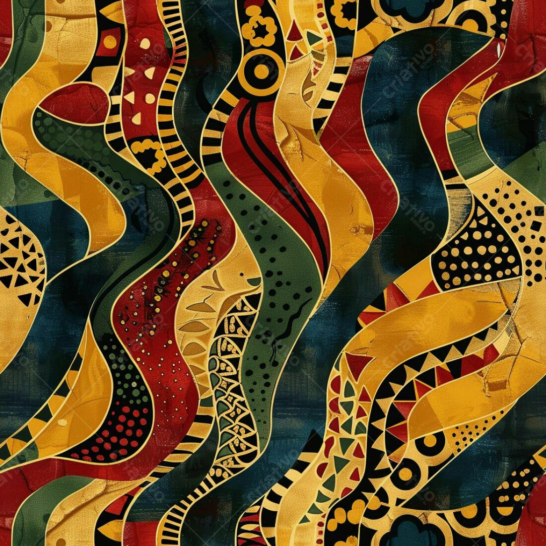 Textura Abstrata Ondulada para Fundo