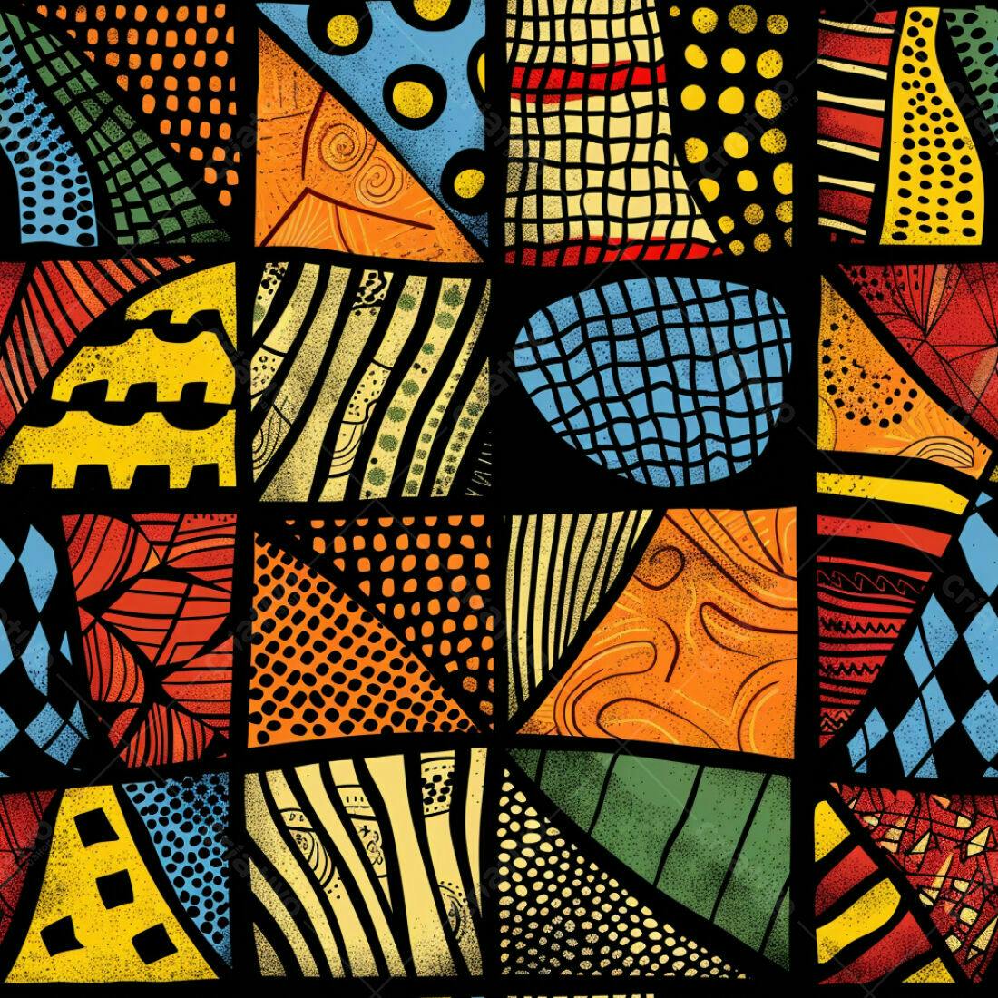 Textura Abstrata Colorida para Fundo