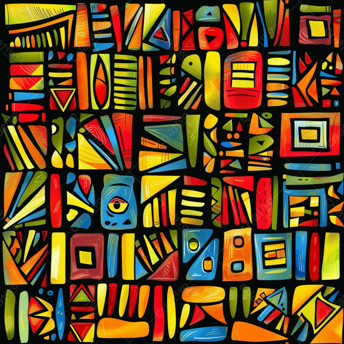 Textura Abstrata Geométrica para Fundo