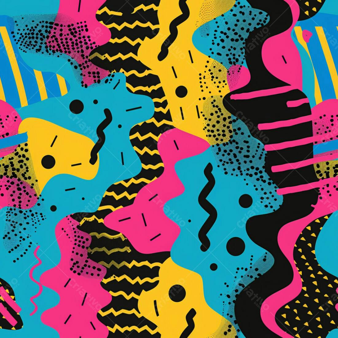 Textura Abstrata 90s para Fundo