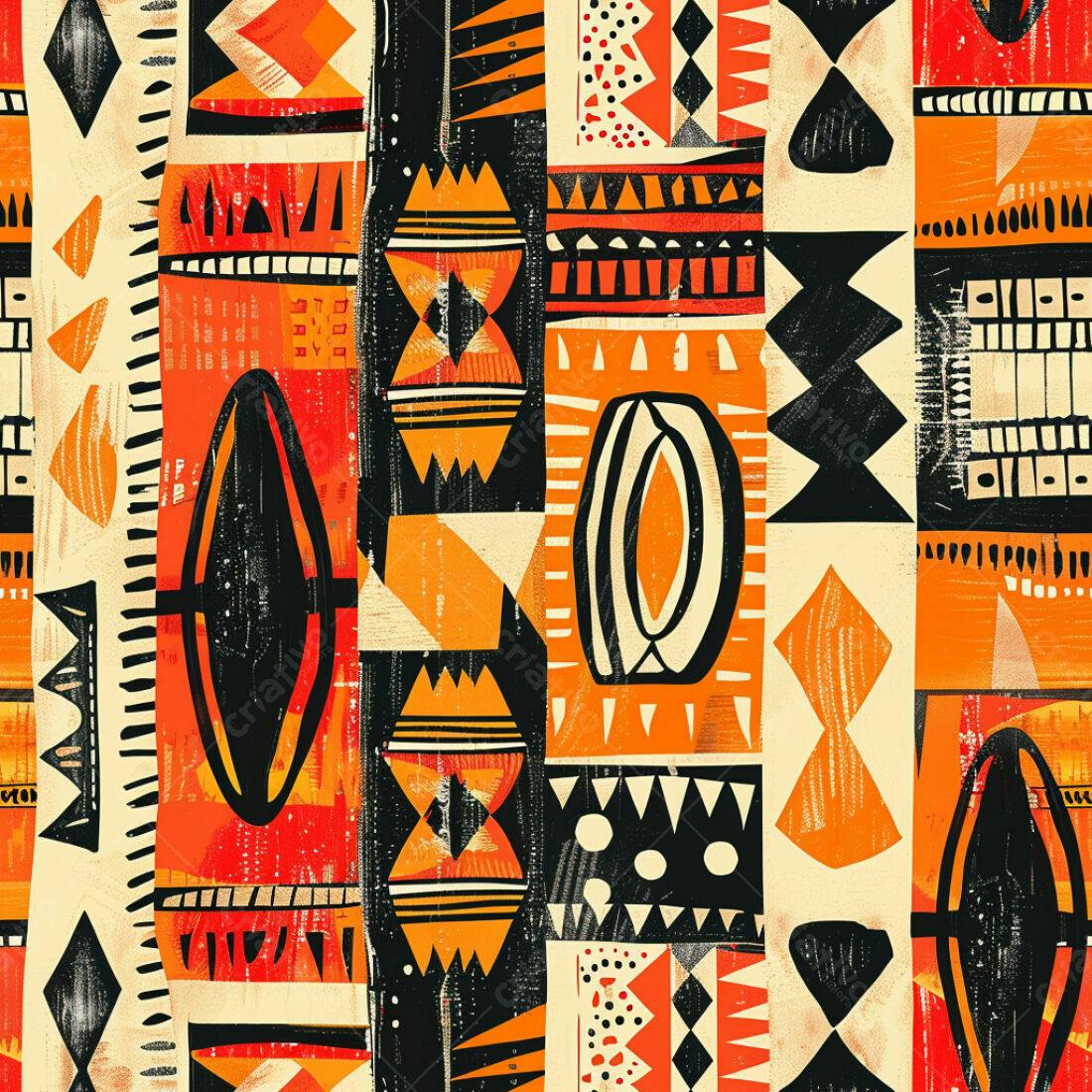 Textura tecido africano étnico para papel de parede