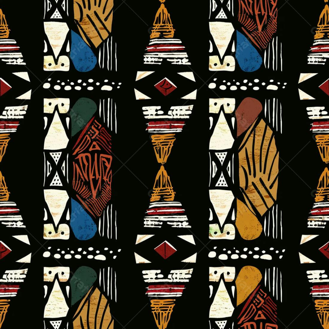 Textura tribal africana para fundo