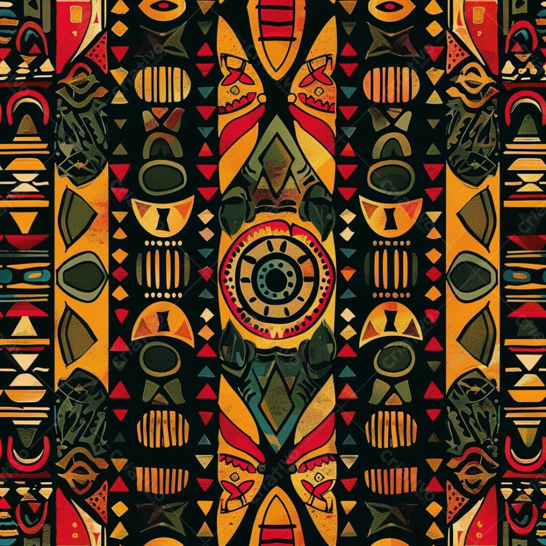 Textura tribal africana para fundo