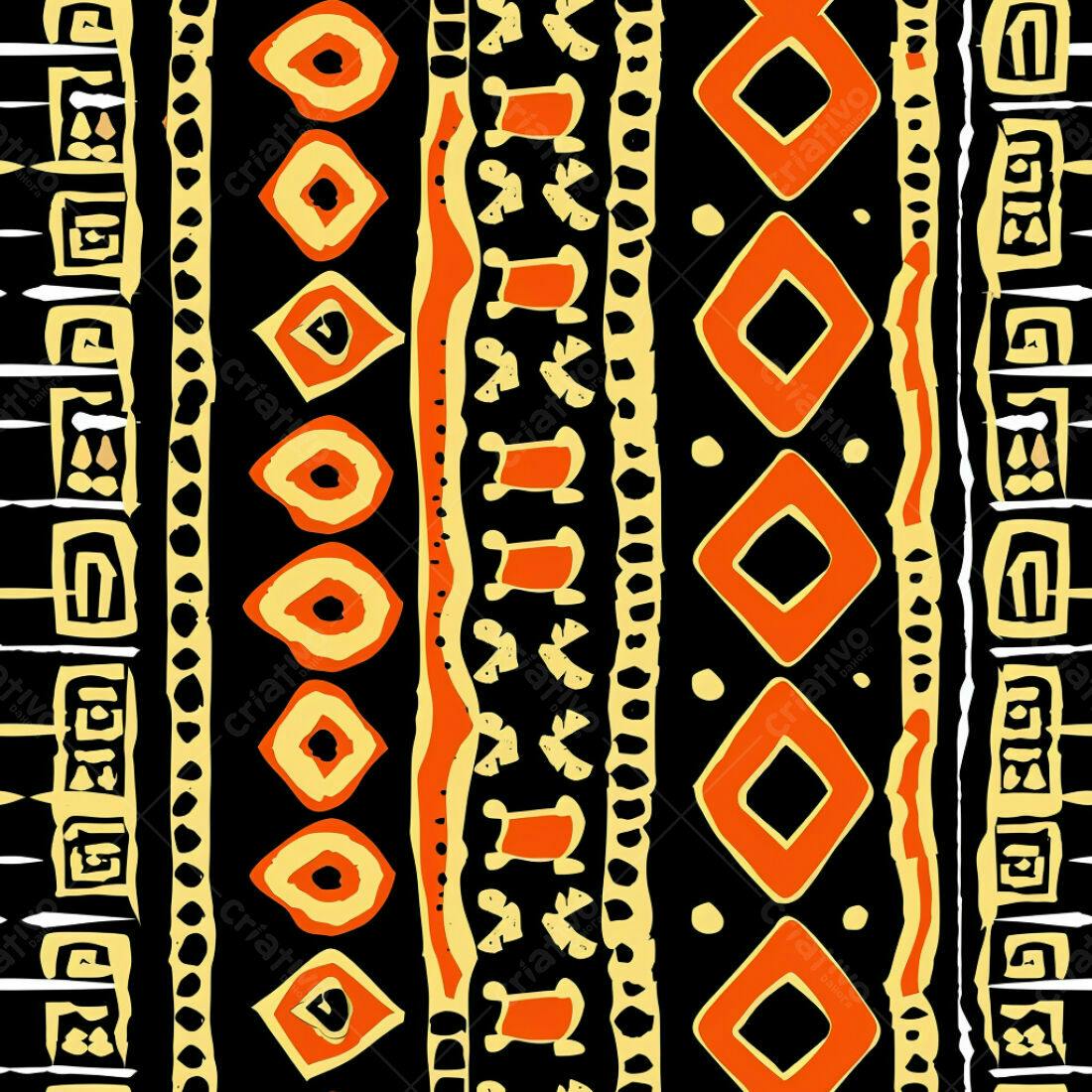 Textura tribal africana para fundo