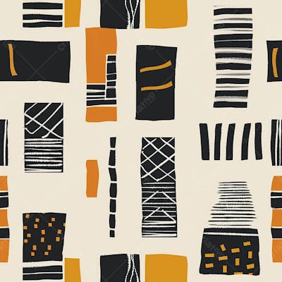 African Pattern Background And Texture Design
