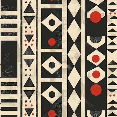 African Pattern Background And Texture Design