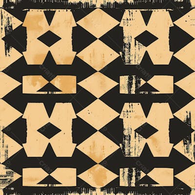 African Pattern Background And Texture Design