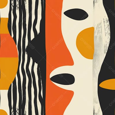 African Pattern Background And Texture Design