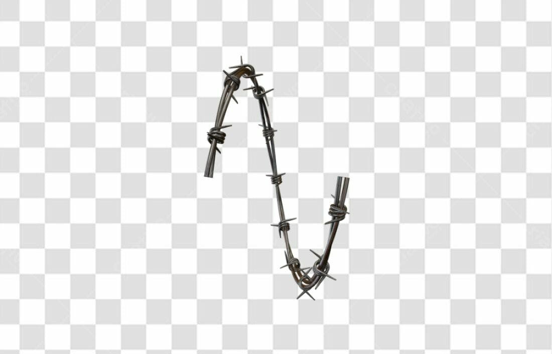 Icone Aramado Farpado PNG com fundo transparente