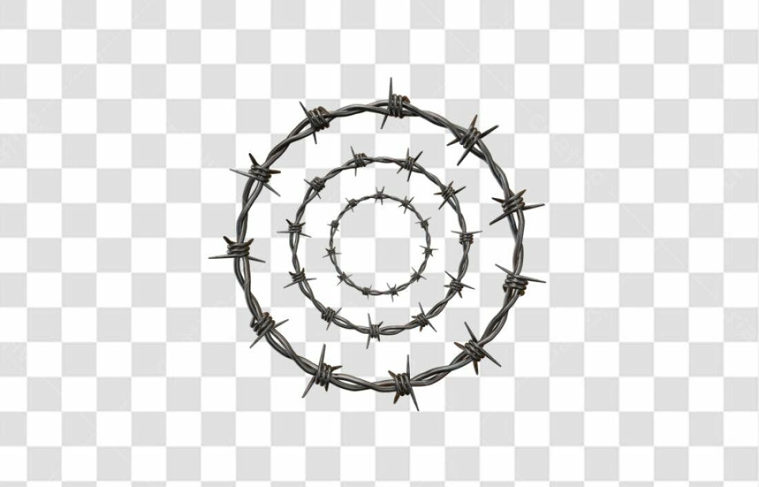 Icone Aramado Farpado PNG com fundo transparente