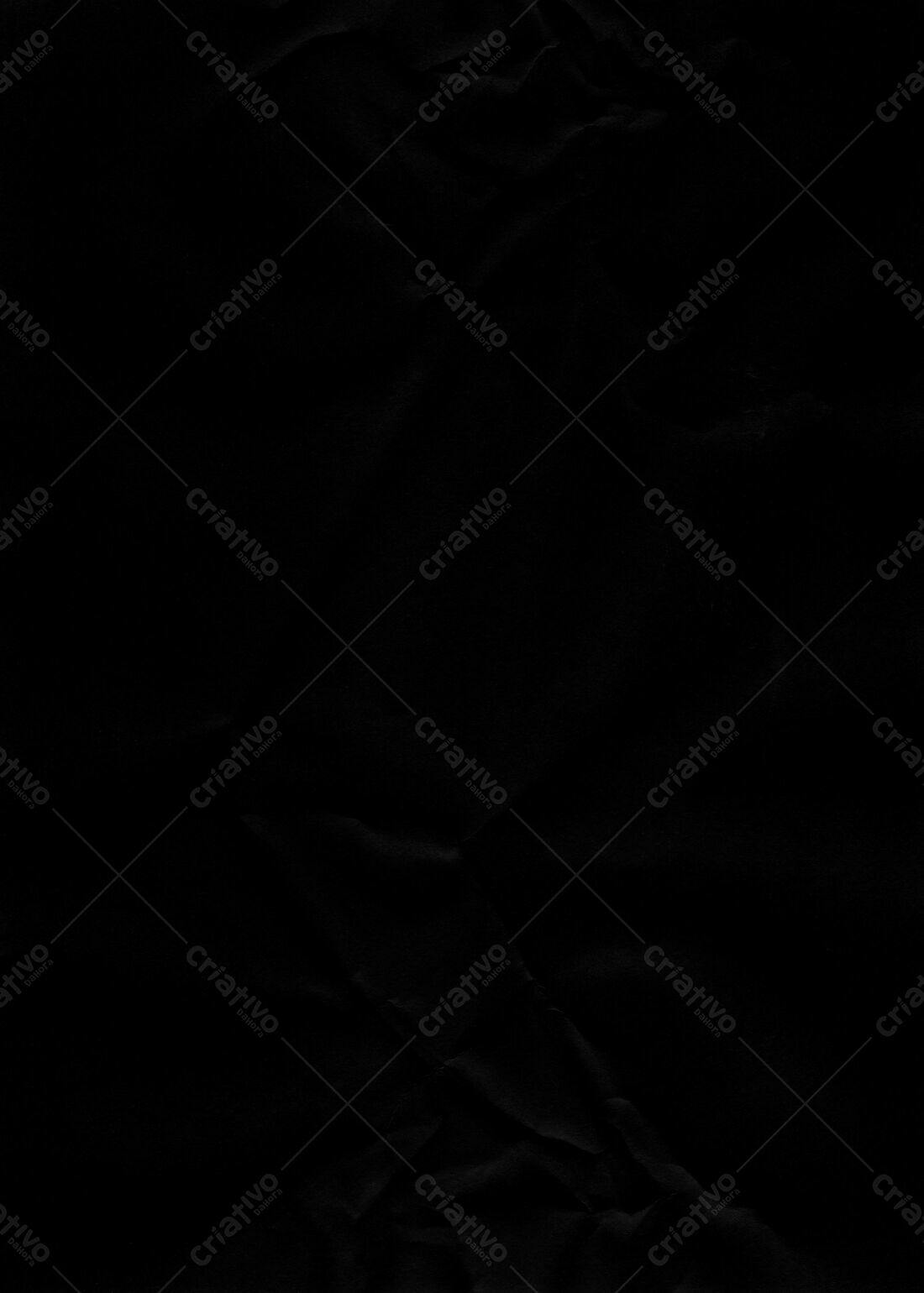 Textura Papel Preto Amassado para Fundo