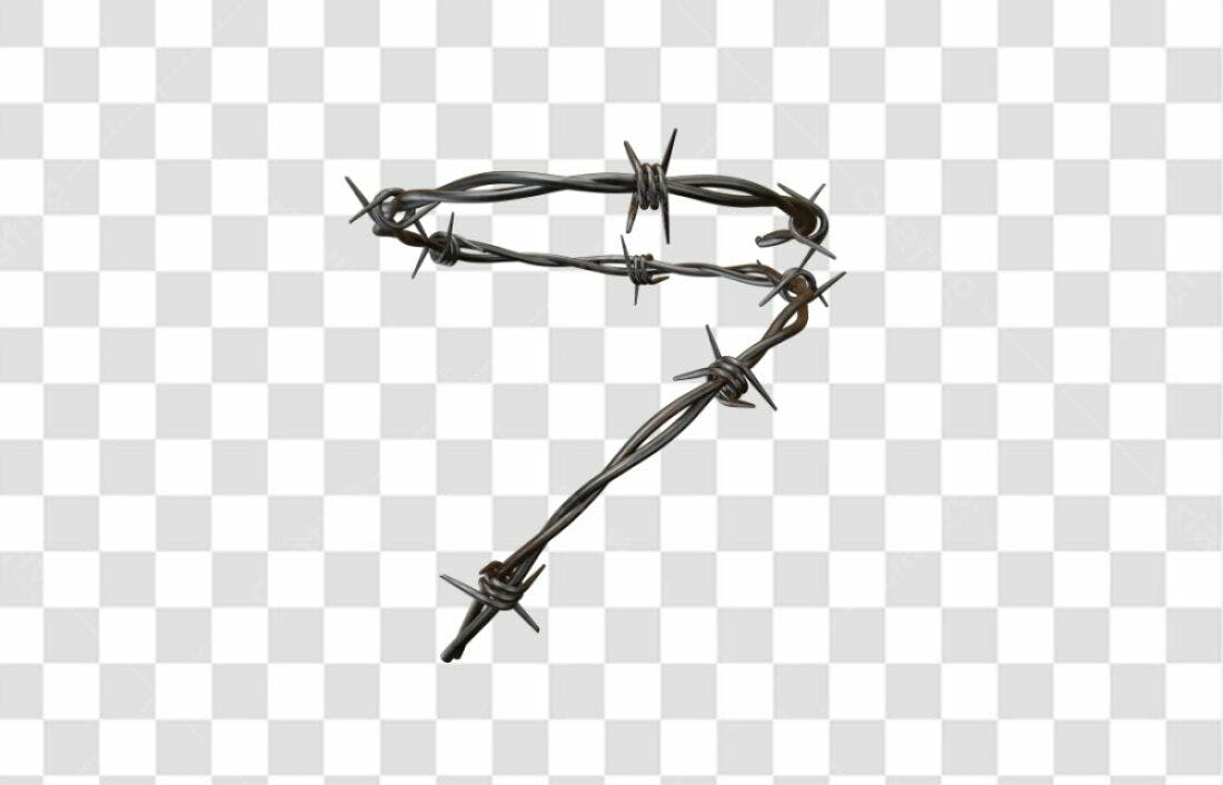 Icone Aramado Farpado PNG com fundo transparente