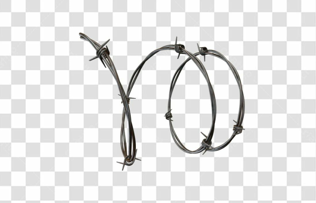 Icone Aramado farpado PNG com fundo transparente
