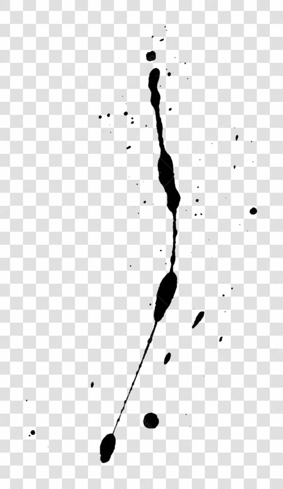 Icone respingos de tinta PNG com fundo transparente