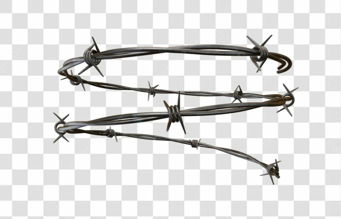 Icone Aramado Farpado PNG com fundo transparente