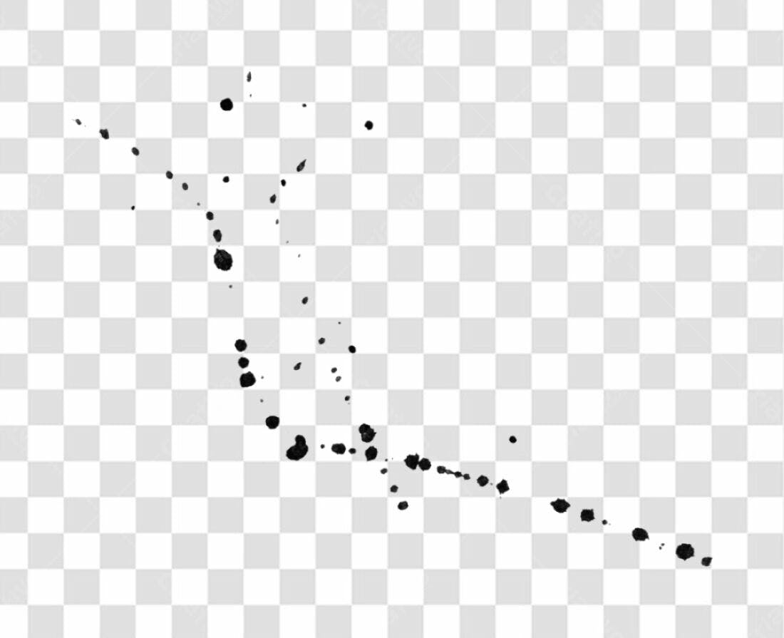 Icone respingos de tinta PNG com fundo transparente
