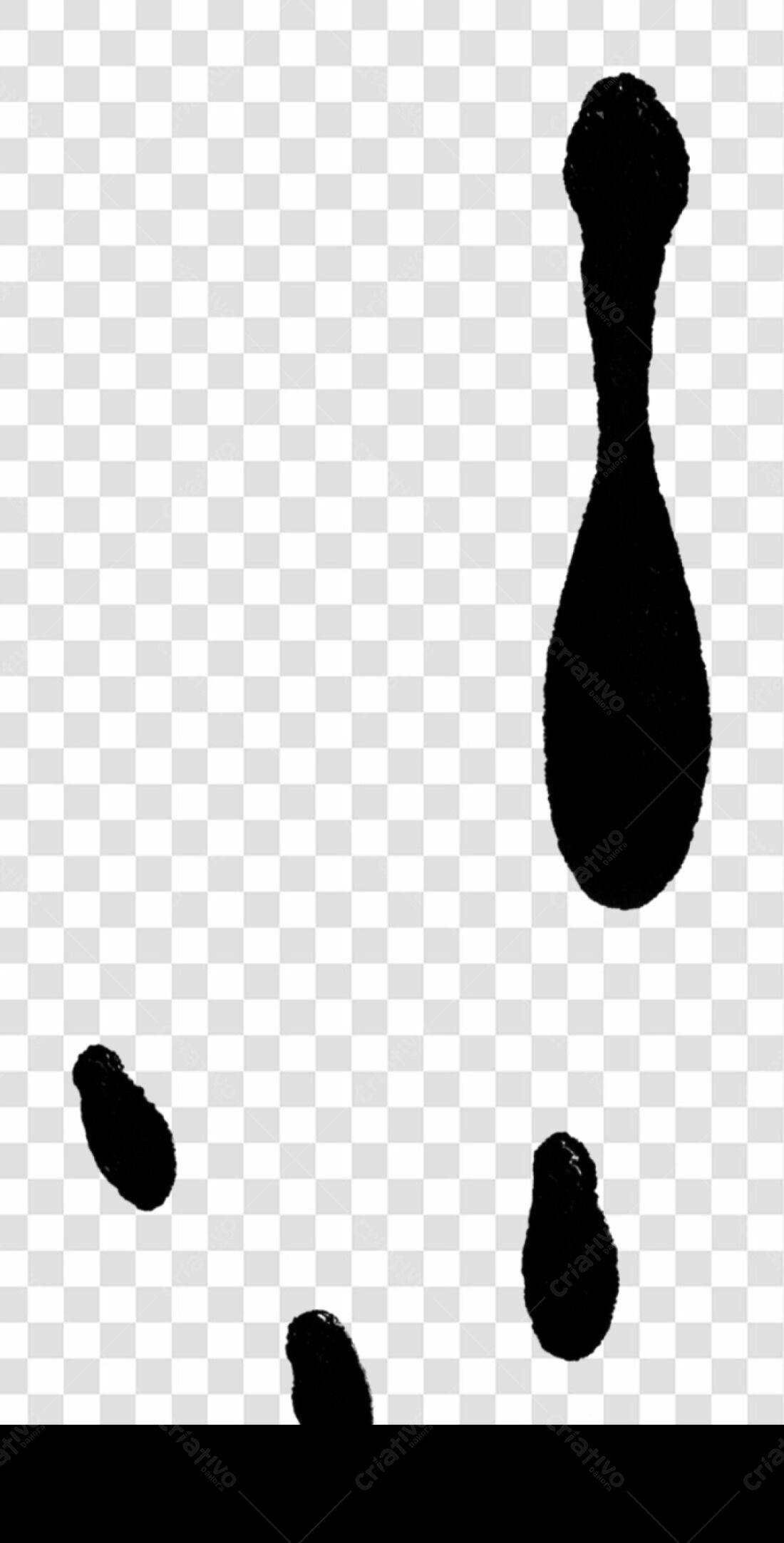 Icone Gotas de tinta PNG com fundo transparente