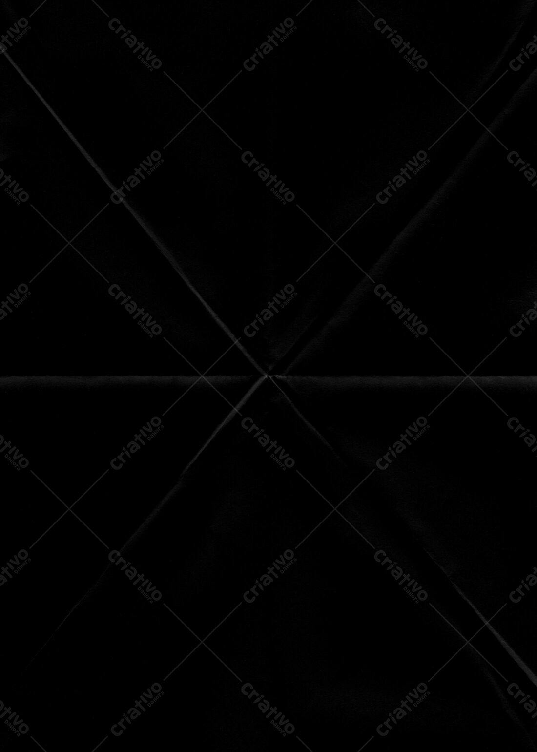 Textura papel preto amassado para fundo