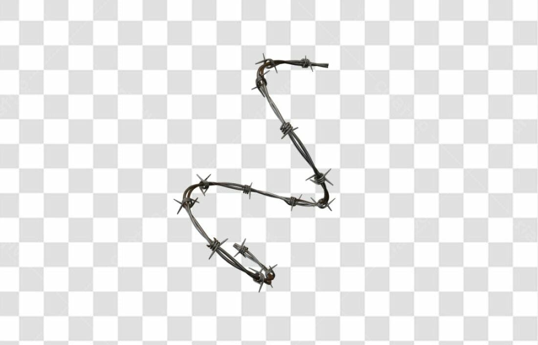 Icone Aramado Farpado PNG com fundo transparente
