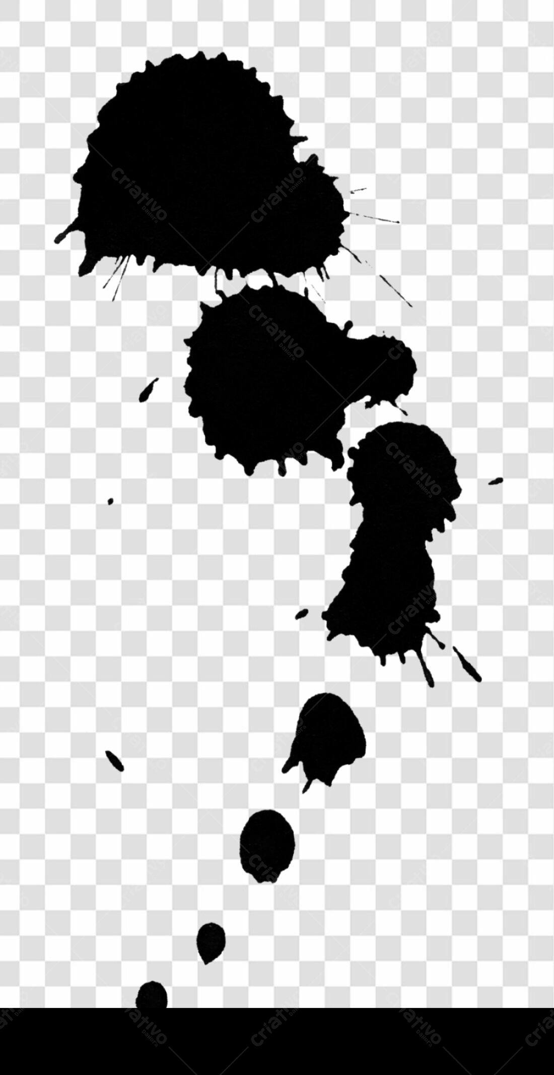 Icone Pingos de tinta PNG com fundo transparente