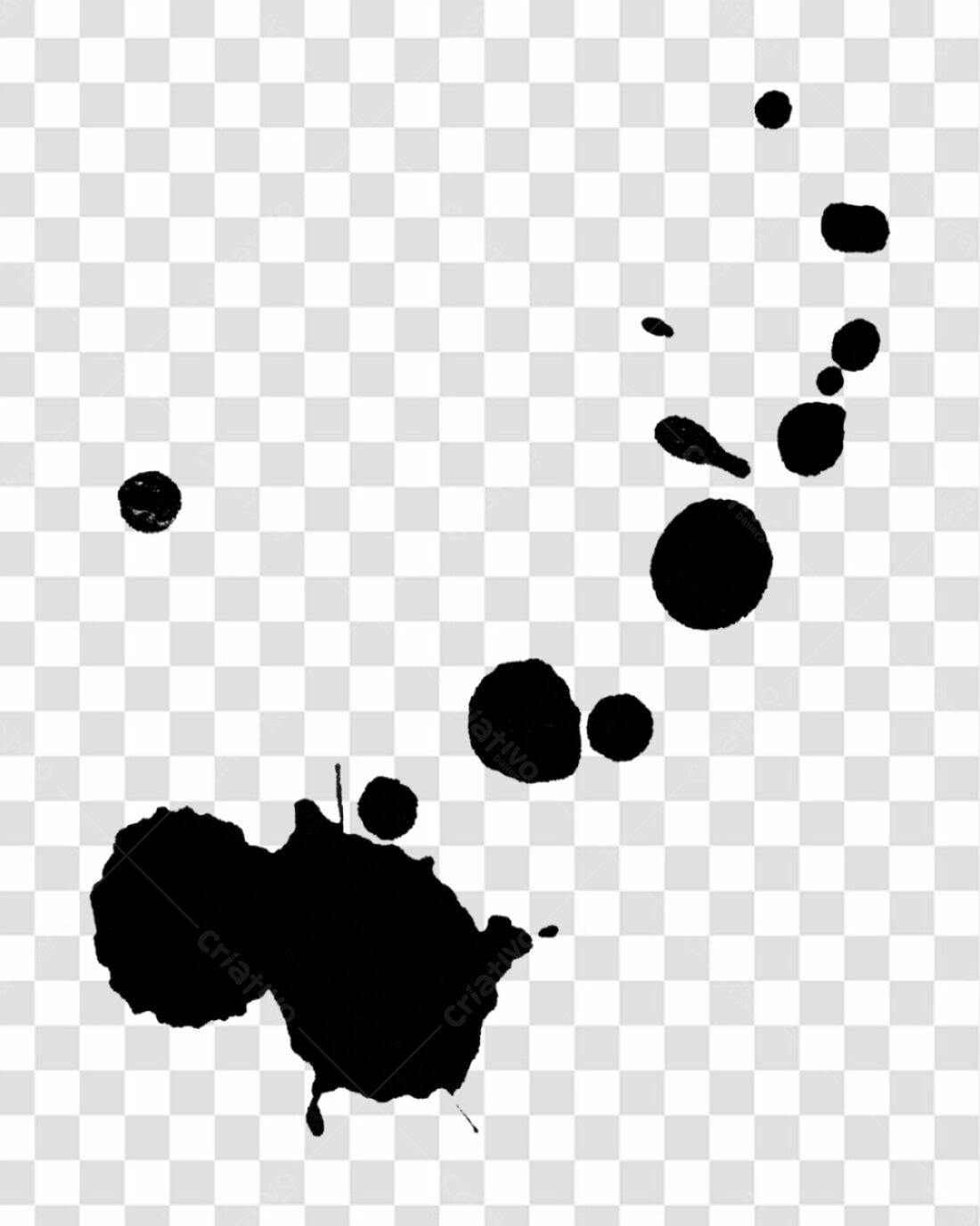Icone Pingos de tinta PNG com fundo transparente