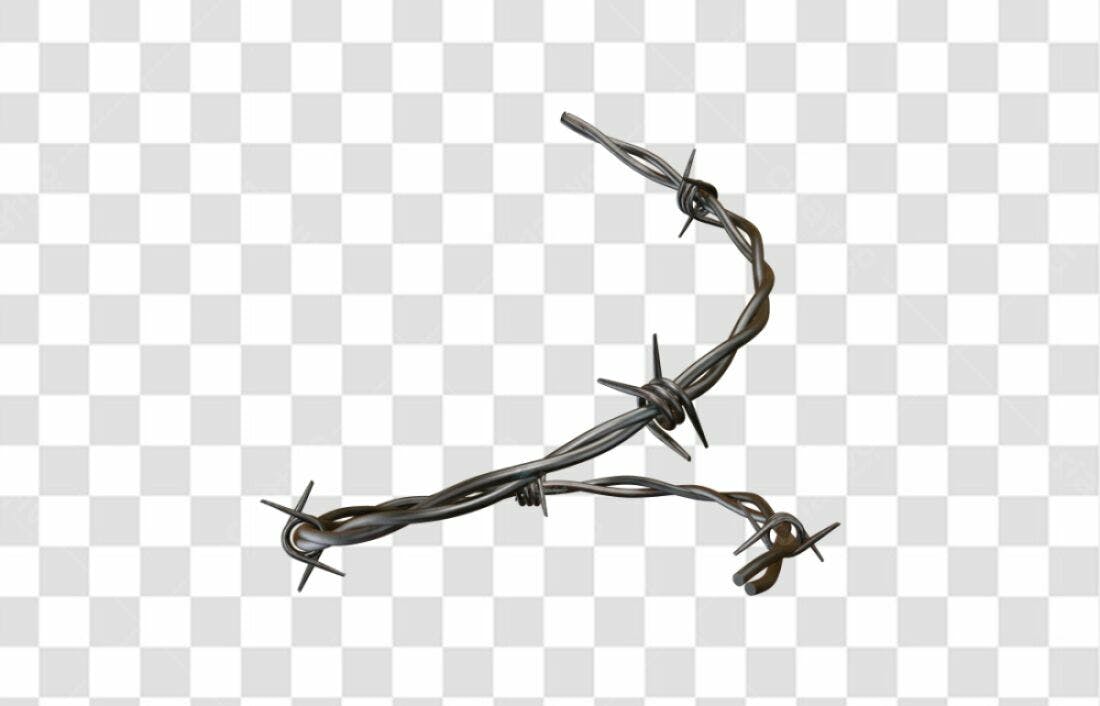 Icone Aramado Farpado PNG com fundo transparente
