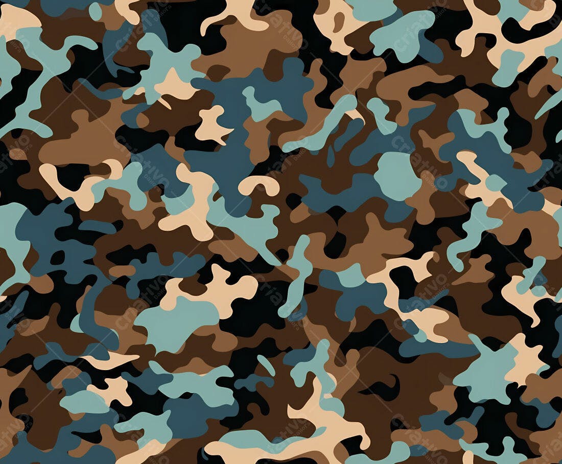 Textura camuflagem militar para fundo