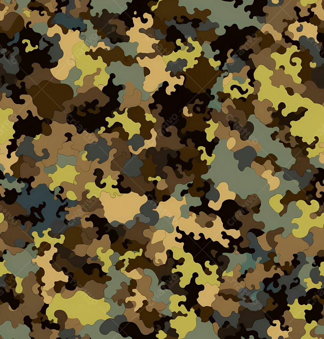 Textura camuflagem militar para fundo