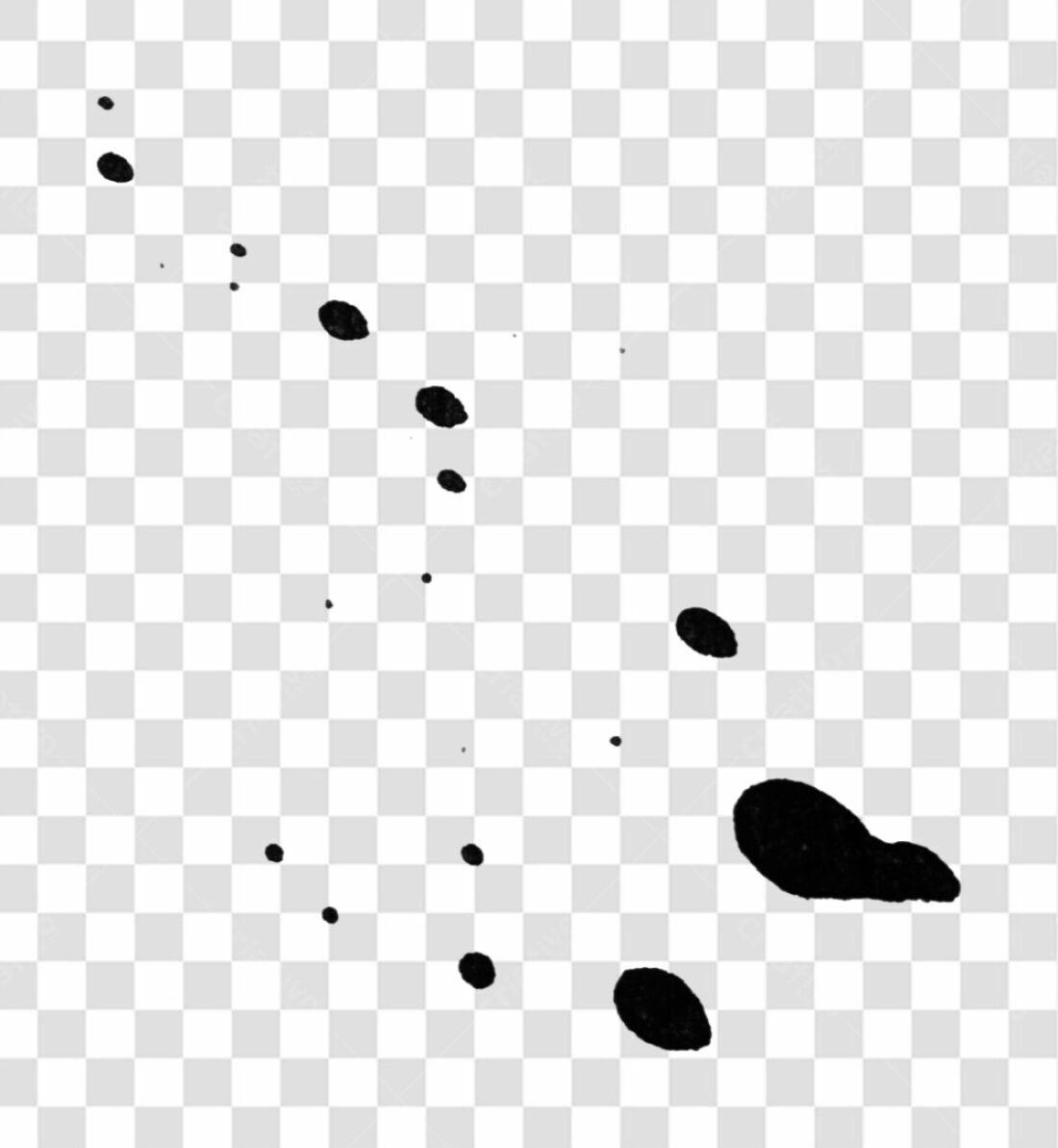 Icone Pingos de tinta PNG com fundo transparente