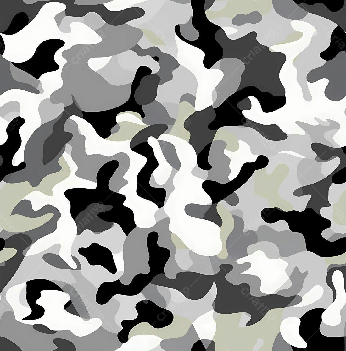 Textura camuflagem cinza e branca para fundo
