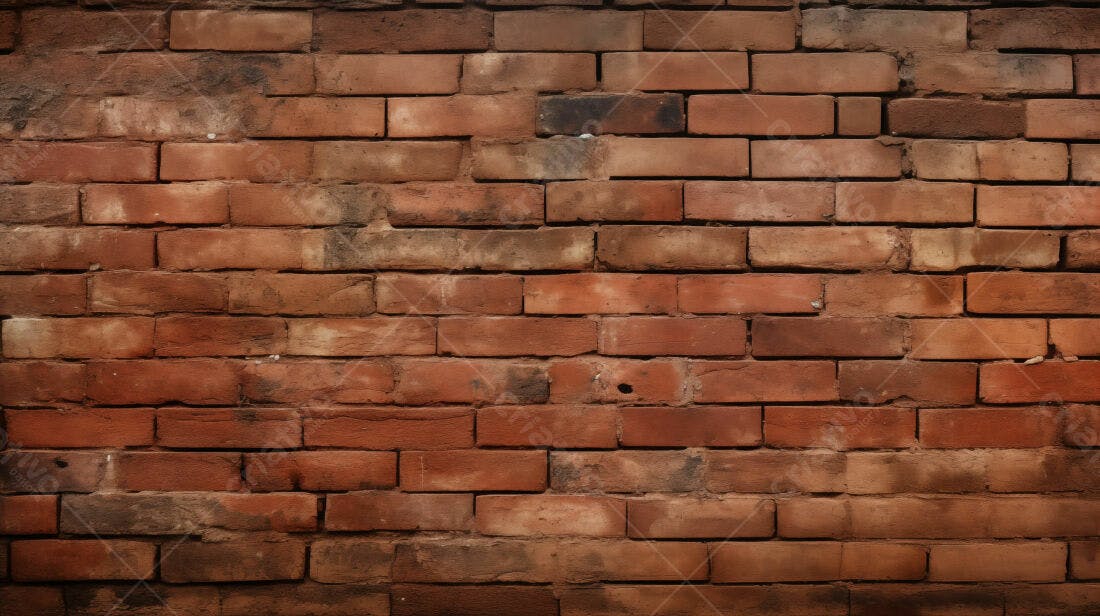 Textura tijolo vermelho envelhecido para fundo