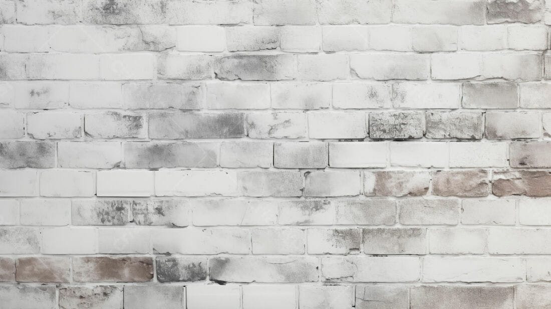 Textura tijolo branco envelhecido para fundo