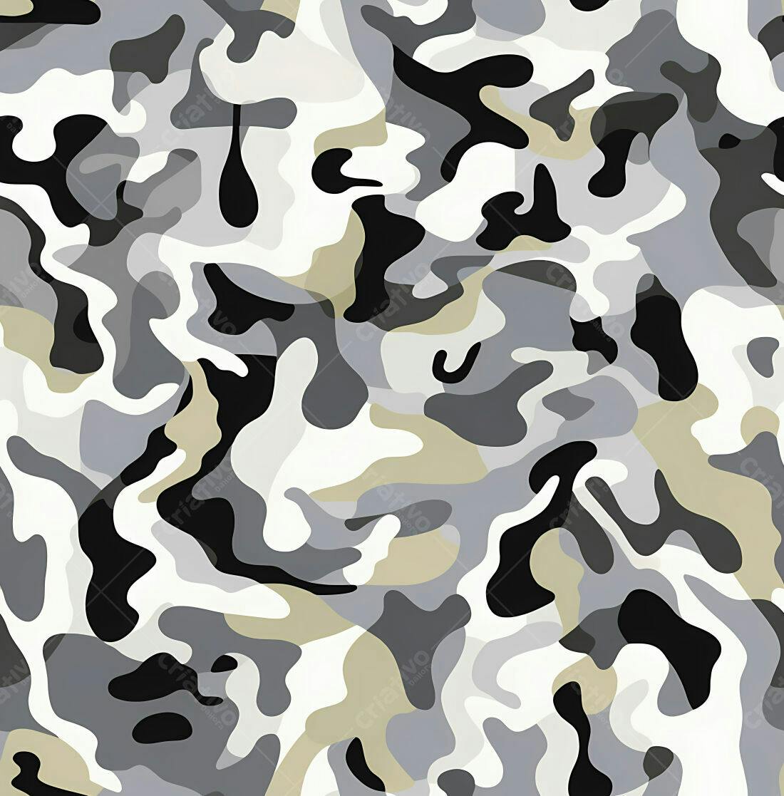 Textura camuflagem cinza e branca para fundo