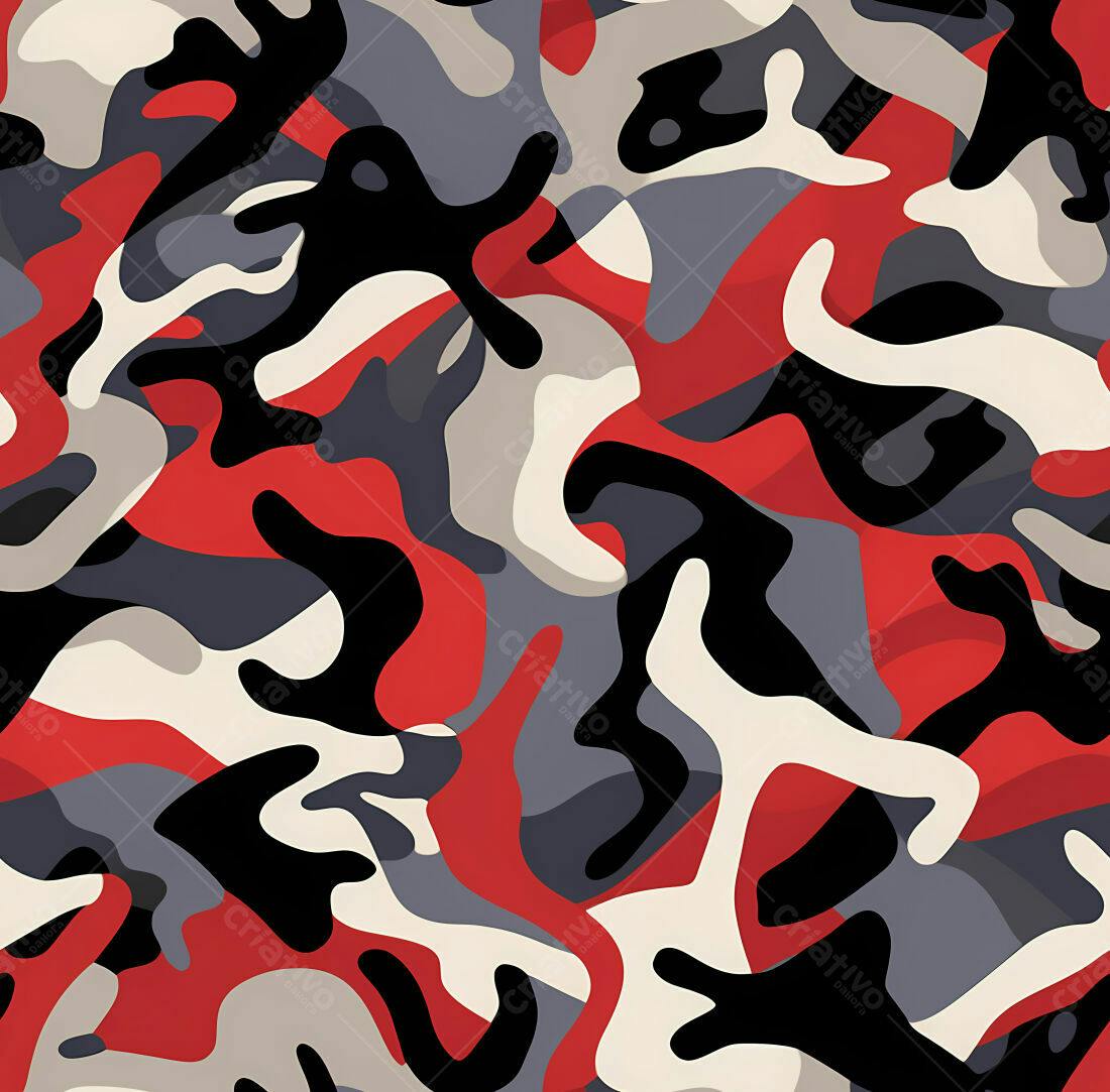 Textura camuflagem vermelho e cinza para fundo