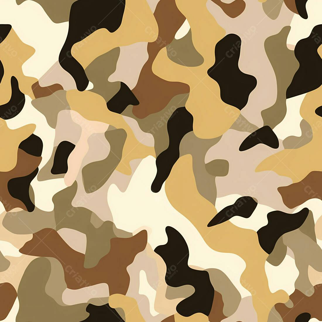 Textura camuflagem bege para fundo