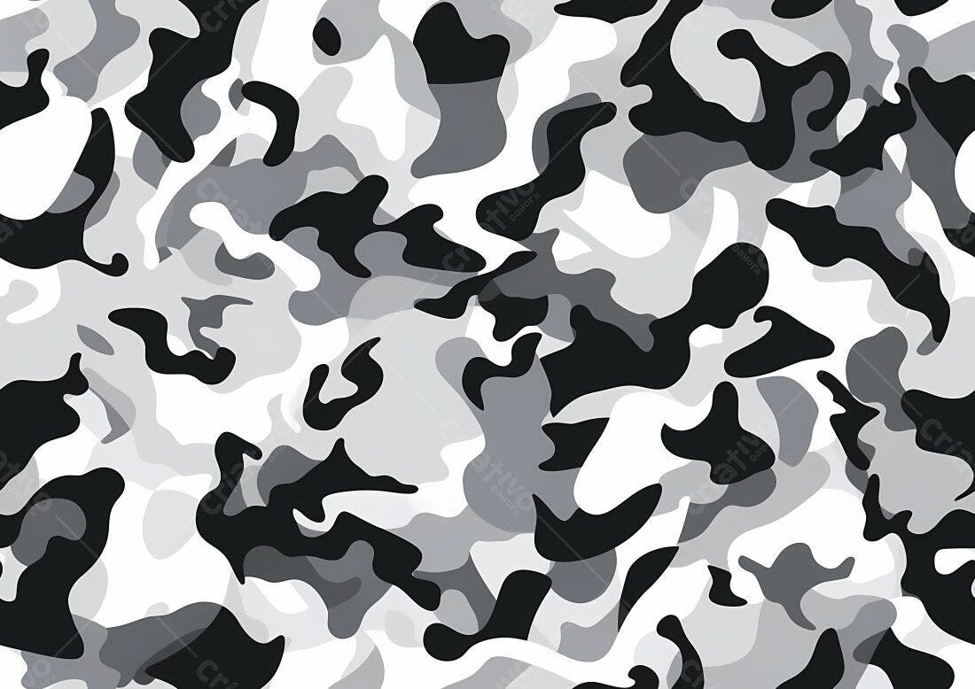 Textura camuflagem cinza e branca para fundo