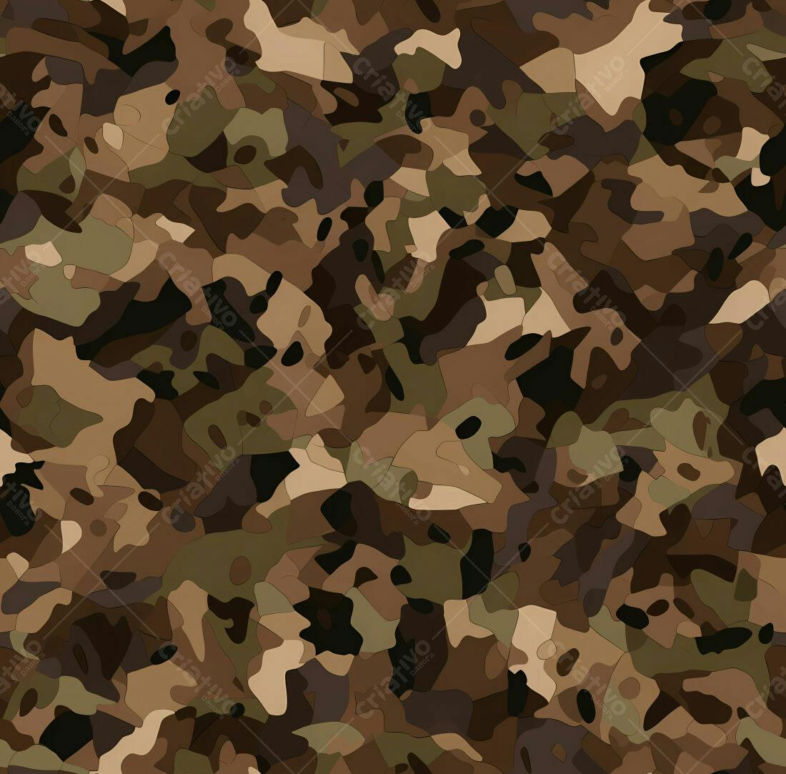 Textura camuflagem marrom para fundo