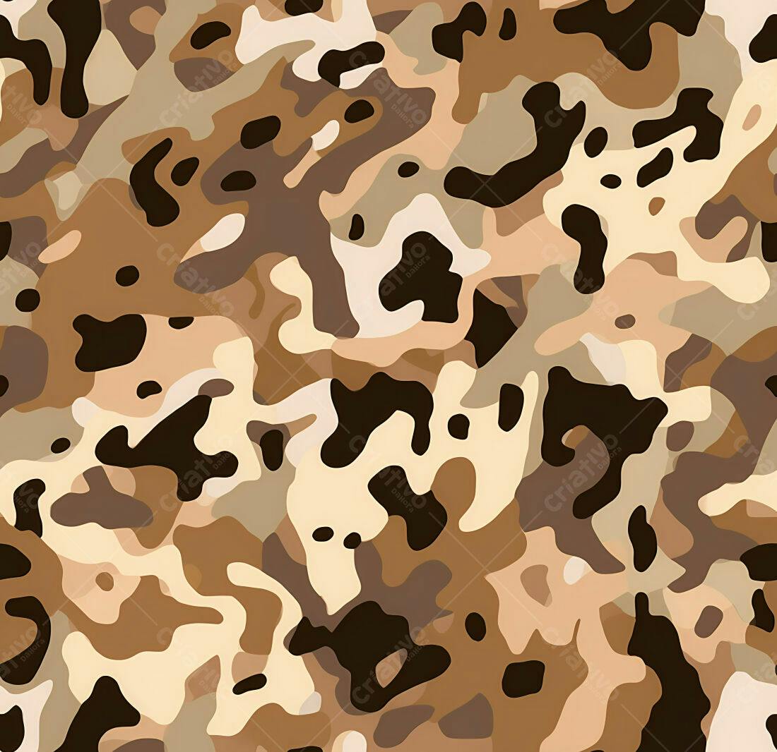 Textura camuflagem bege para fundo