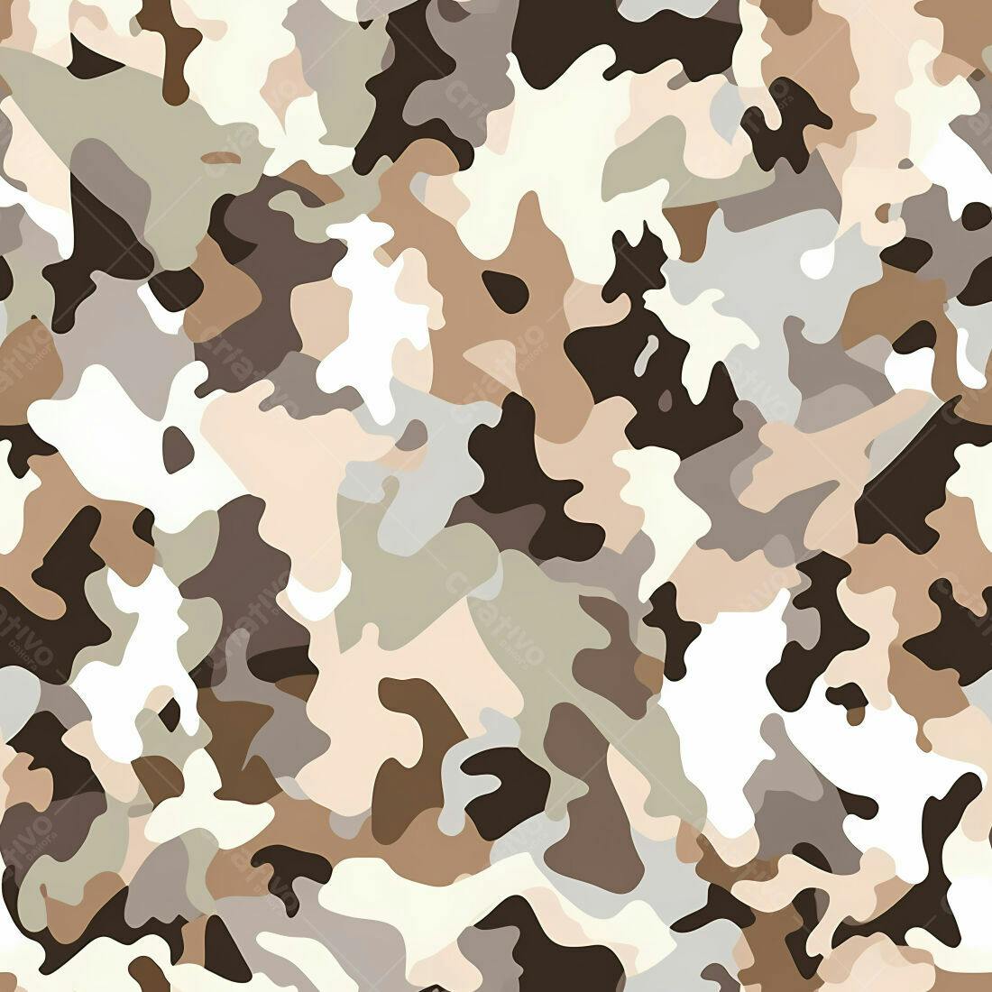 Textura camuflagem bege para fundo