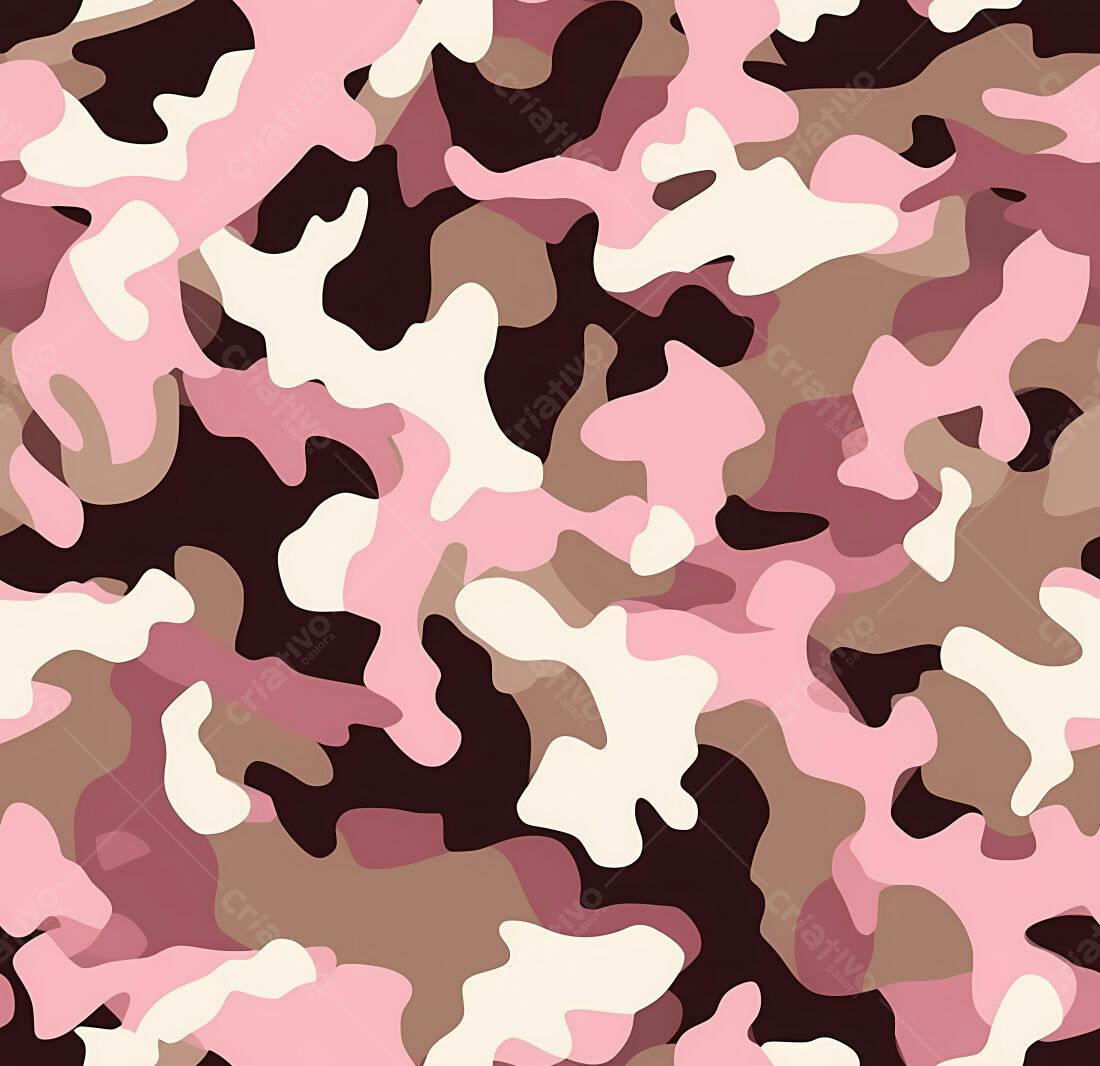 Textura camuflagem rosa para fundo