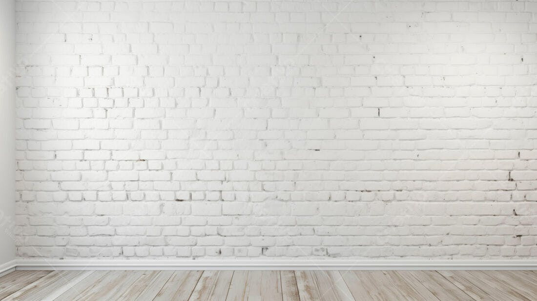 Textura tijolo branco para fundo