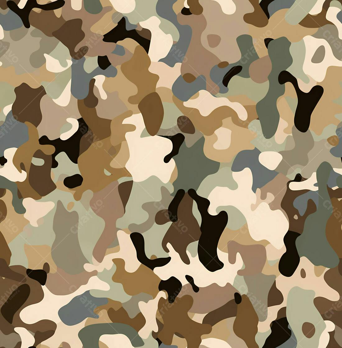 Textura camuflagem militar bege para fundo