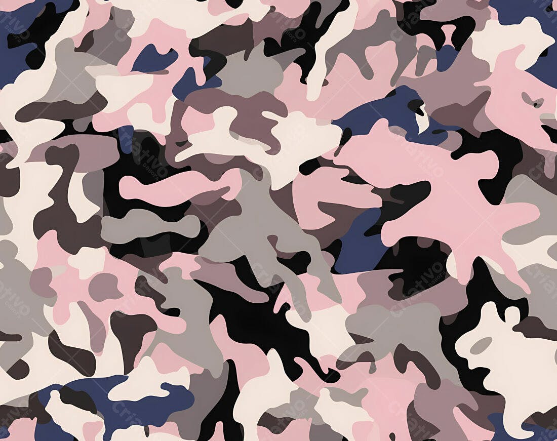 Textura camuflagem rosa para fundo