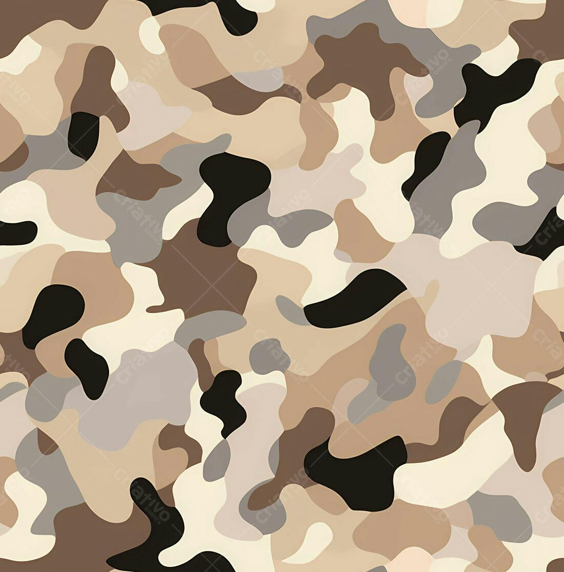 Textura camuflada bege para fundo