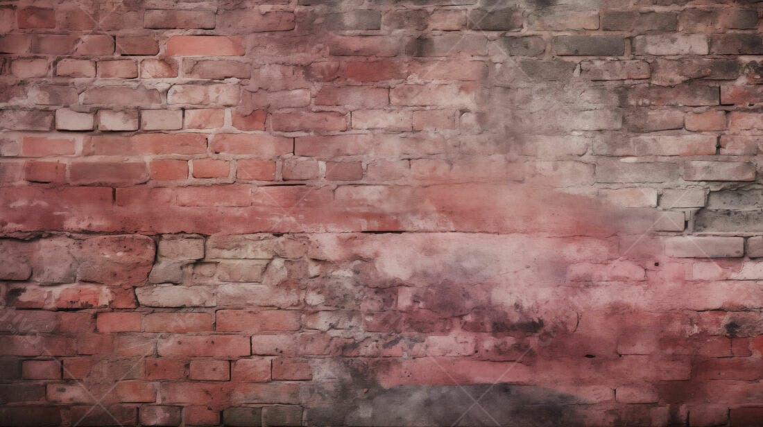 Textura tijolo vermelho envelhecido para fundo