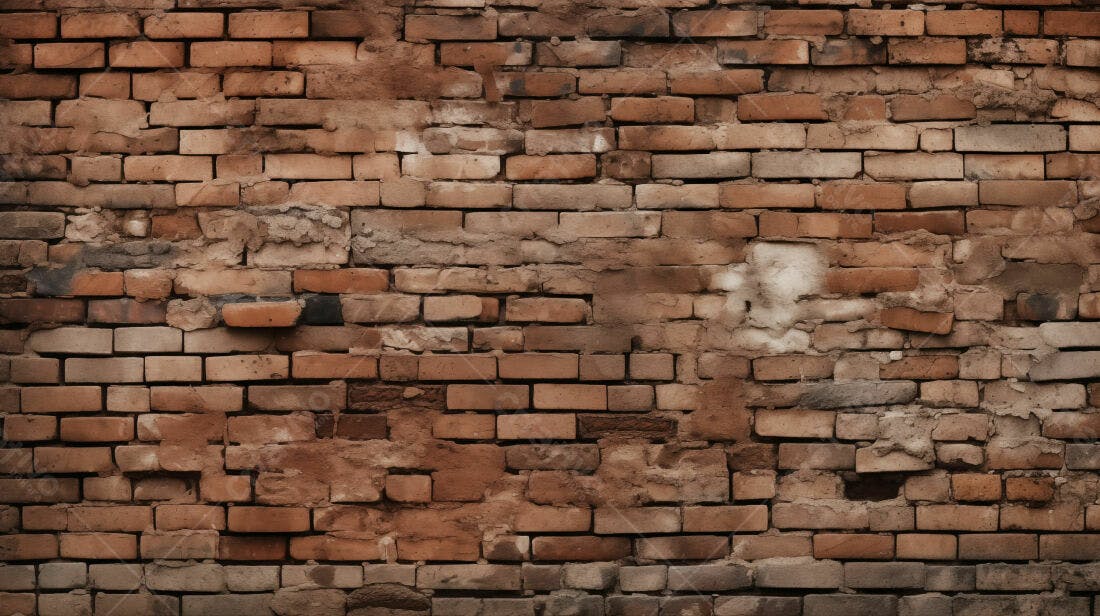 Textura tijolo velho marrom para fundo