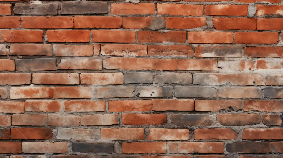 Textura tijolo vermelho e cinza para fundo