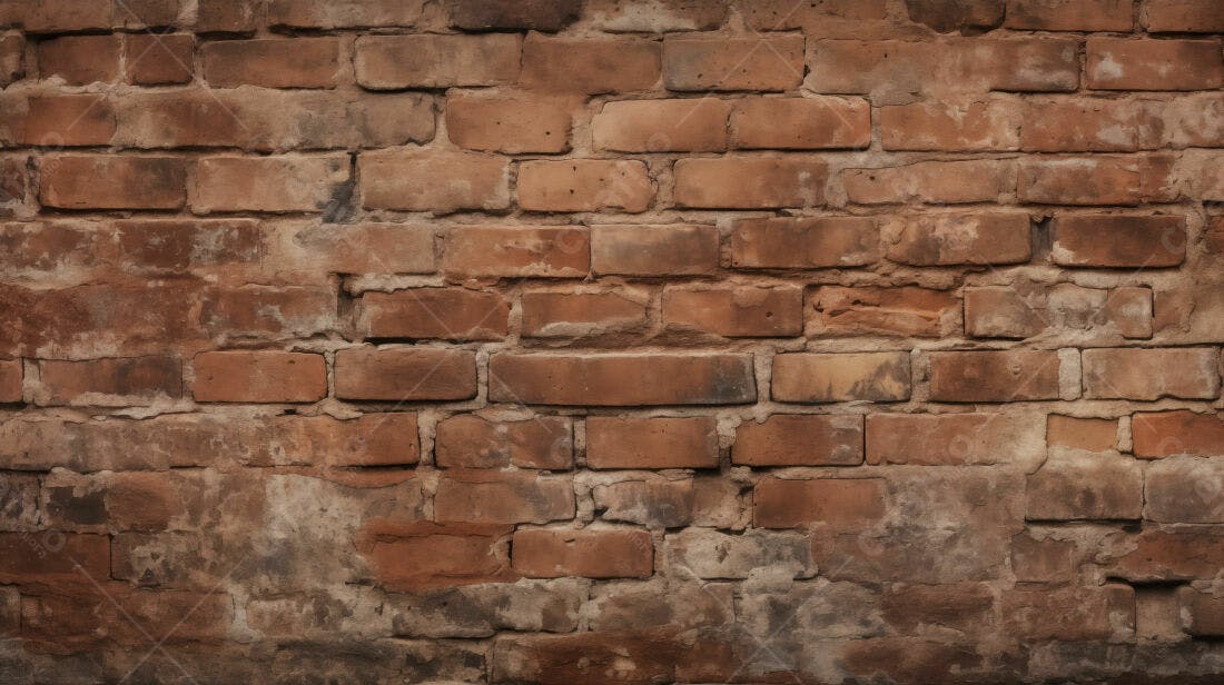 Textura tijolo velho marrom para fundo