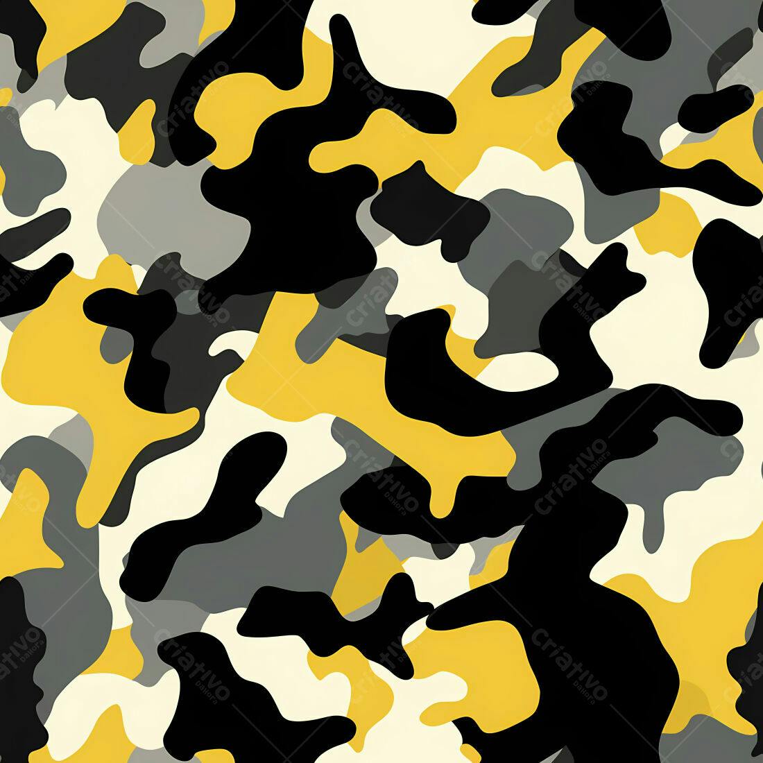 Textura camuflagem amarela para jogos