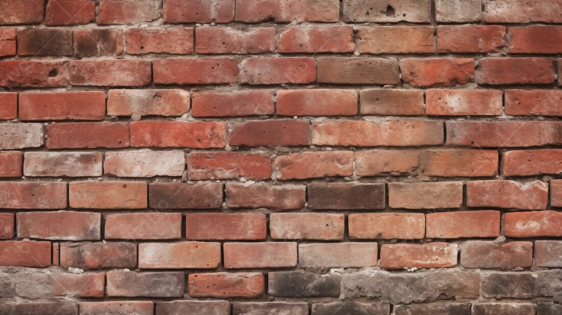 Textura tijolo vermelho antigo para fundo